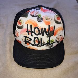 “How I Roll” Sushi Snapback